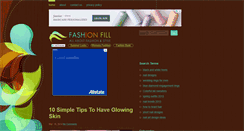 Desktop Screenshot of fashionfill.com