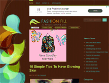 Tablet Screenshot of fashionfill.com